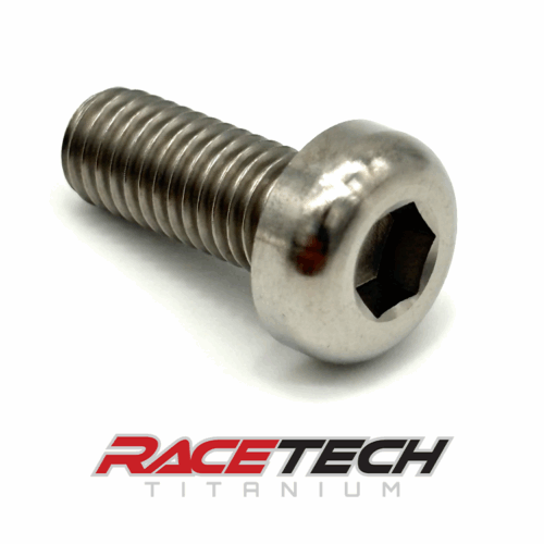 RT61152-0, Titanium M8x20 Button Head Bolt