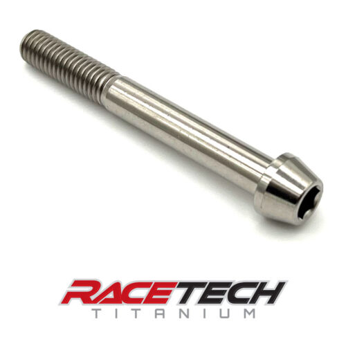 Titanium M8x1.25x65 Socket Head Cap Screw, SHCS, Tapered Socket Bolt, RT60755-0 (1)