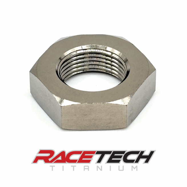 RT62048-N0, Titanium M14x1.0 Hex Jam Nut