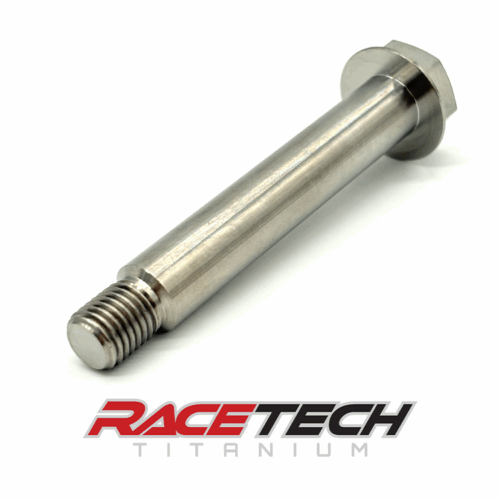 RT65027-0, Titanium M12x1.25x76.15 Hex Head Flange Bolt (11.8x63.5 Shoulder)