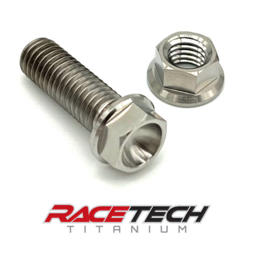 Titanium KTM Brake Pedal Adjuster Bolt RT61039-0 (1)