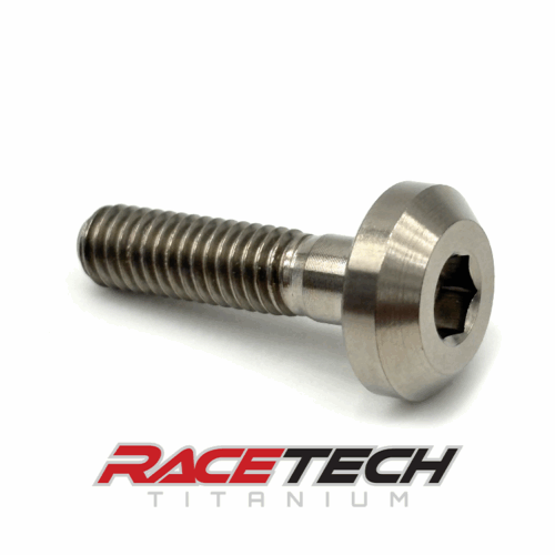 RT10794-0, Titanium M6x25 Button Head Bolt (Large Head)