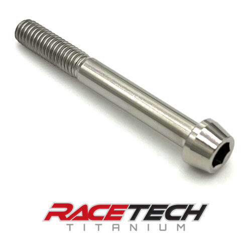 Titanium M6x1.0x50 Socket Head Cap Screw, SHCS, Tapered Socket Bolt, RT60627-0 (1)