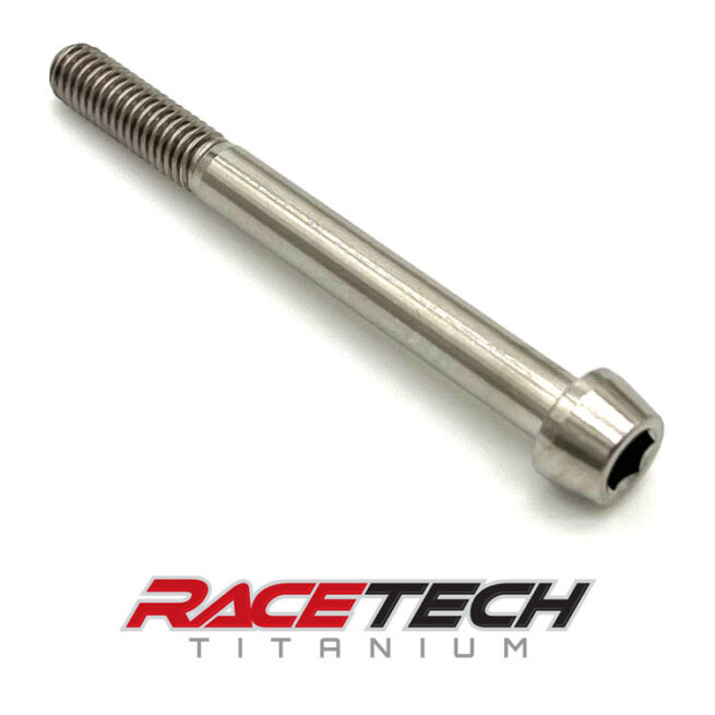 Titanium M6x1.0x60 Socket Head Cap Screw, SHCS, Tapered Socket Bolt, RT60628-0 (1)