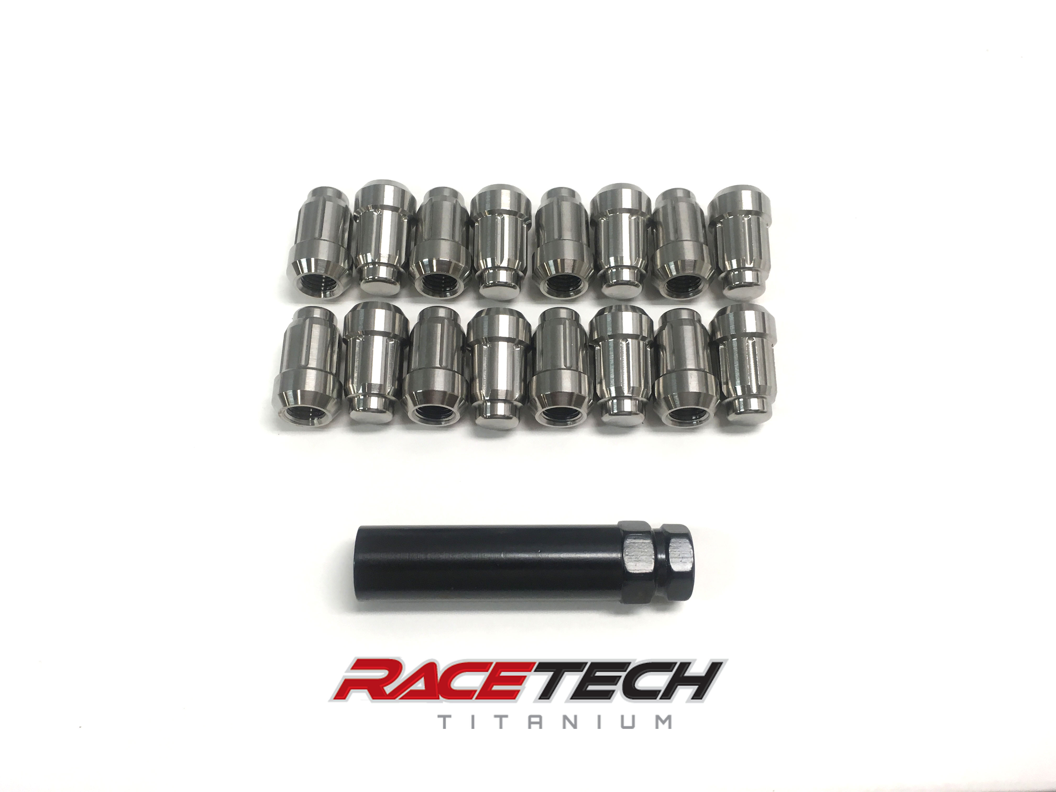 Titanium Conical, Acorn Lug Nuts (RZR 900, XP 1000, & Turbo) RaceTech