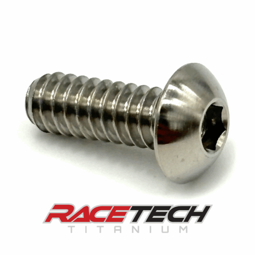 RT10400-0, Titanium 10-24" x 1/2" Button Head Cap Screw (BHCS)