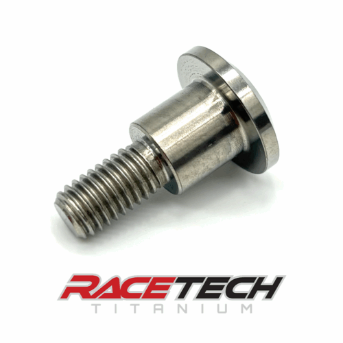 RT60533-0, Titanium M8x1.25x25 Dome Head Bolt (12x11 Shoulder)