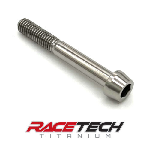 Titanium M6x1.0x45 Socket Head Cap Screw, SHCS, Tapered Socket Bolt, RT60604-0 (1)