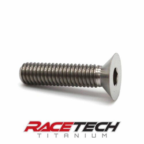 Titanium M6x25 Flat Head Cap Screw