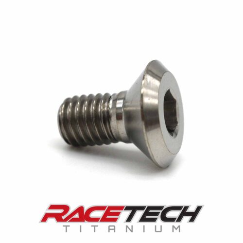 Titanium M8x15 Flat Head Cap Screw