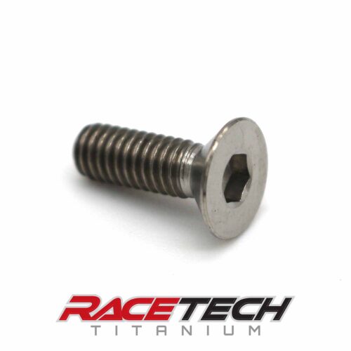 Titanium M4x12 Flat Head Cap Screw