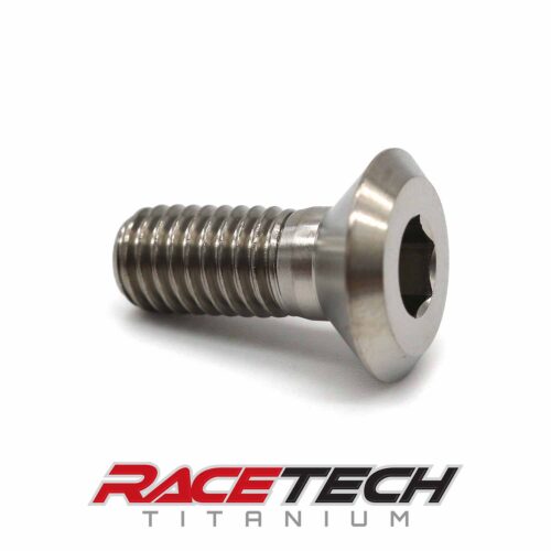 Titanium M8x20 Flat Head Cap Screw
