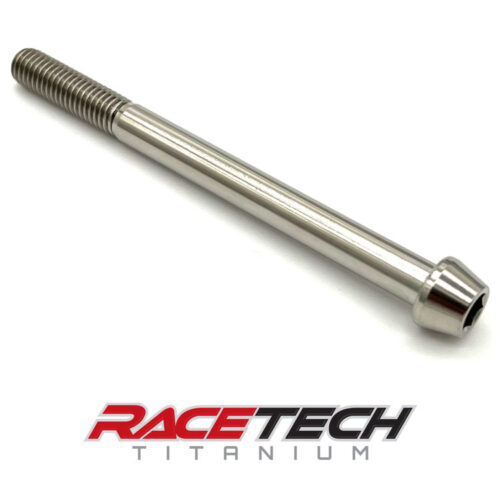 Titanium M8x1.25x95 Socket Head Cap Screw, SHCS, Tapered Socket Bolt, RT60761-0 (1)