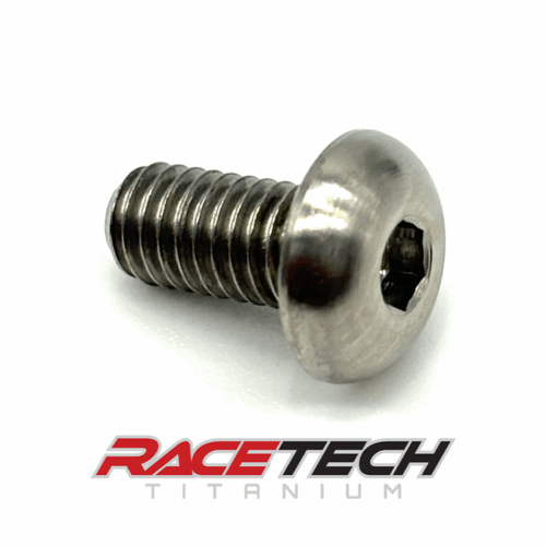 RT10303-0, Titanium 10-32 x .380" Button Head Cap Screw (BHCS)