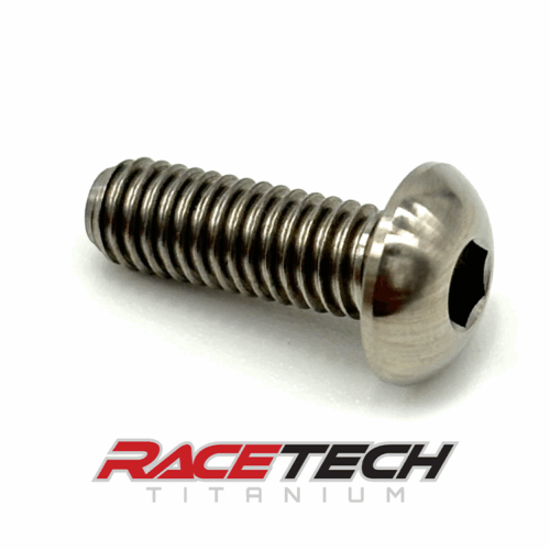 RT10305-0, Titanium 10-32 x .560" Button Head Cap Screw (BHCS)