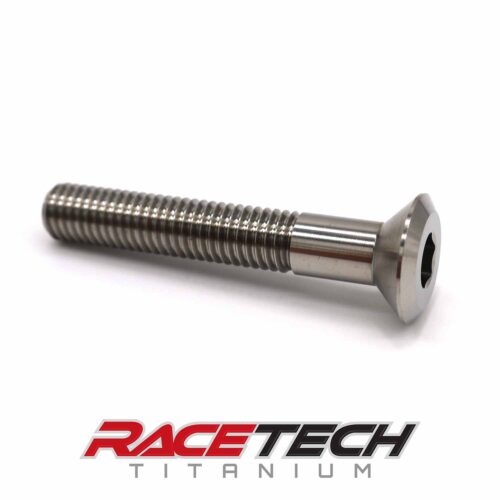 Titanium M8x50 Flat Head Cap Screw