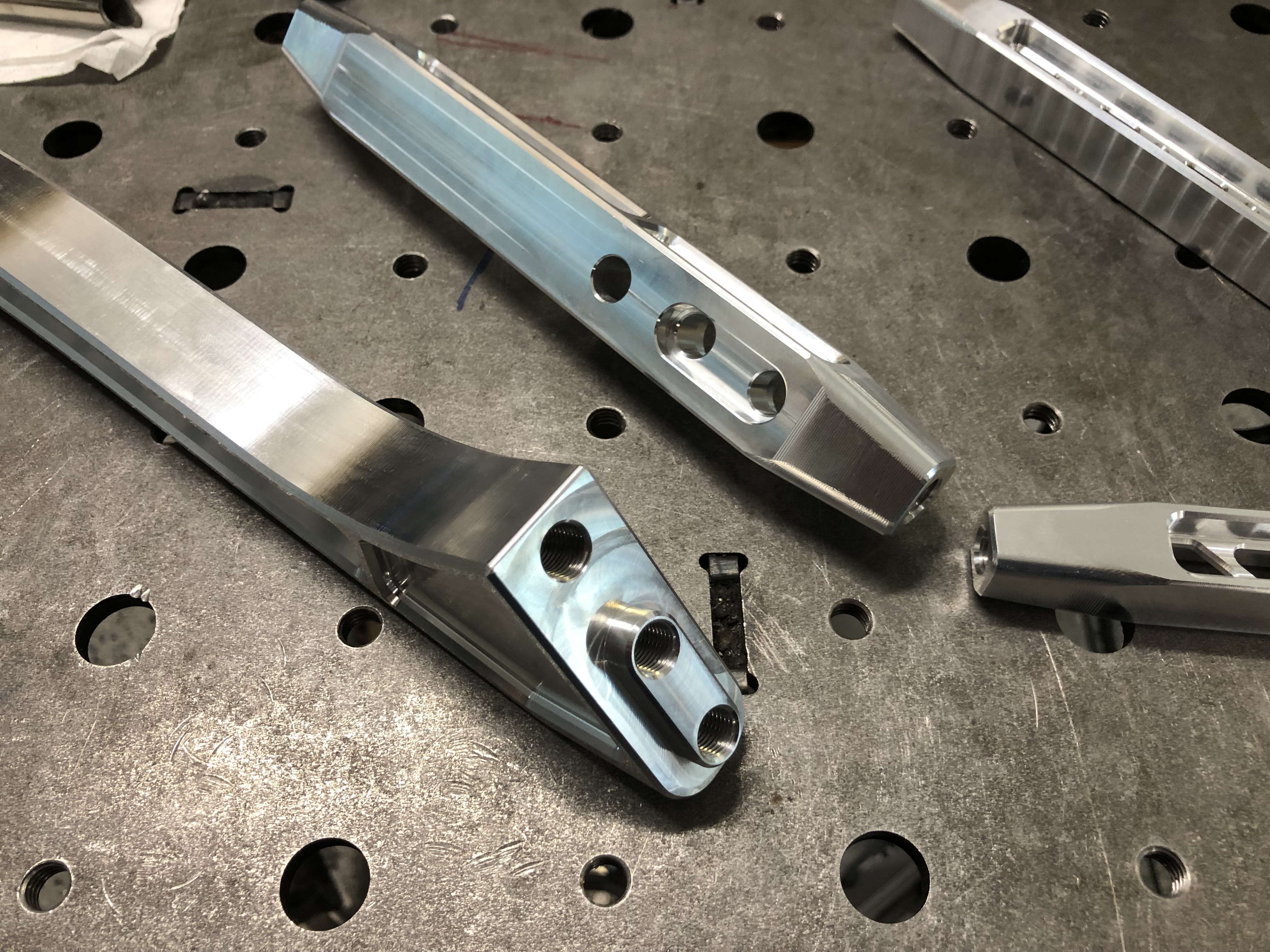 Billet Aluminum Front Aarms for LSR Banshee Drag Chassis RaceTech