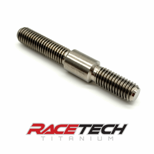 RT61211-0, Titanium M8x61.7mm Stud (M10 Grip Size)
