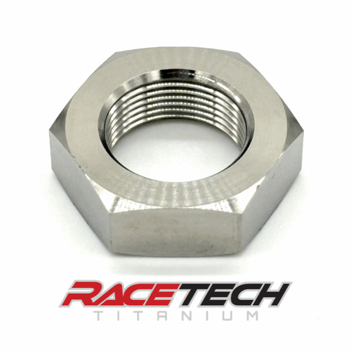 RT62050-N0, Titanium M16x1.0 Hex Jam Nut (24mm Hex)