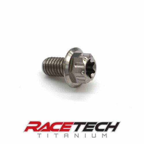 Titanium M6x10 Dual Drive Bolt