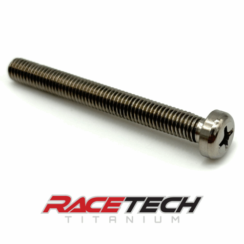 RT60597-0, Titanium M5x0.8x45 Button (Phillips) Head Bolt
