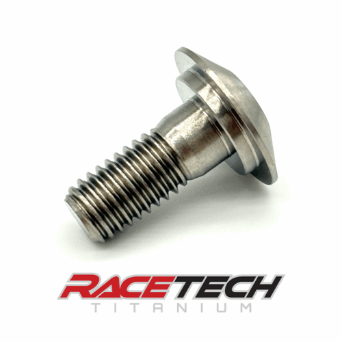 RT61157-0, Titanium M8x1.25x20 Dome Head Bolt (13.5x1.8 Shoulder)