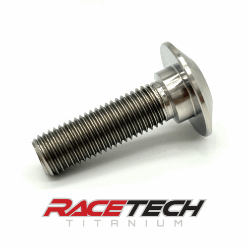 RT60684-0, Titanium M10x1.25x35 Dome Head Bolt (12.5x4 Shoulder)