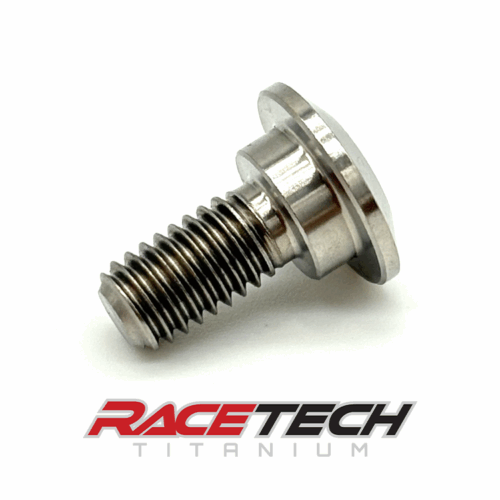 RT60696-0, Titanium M6x1.0x14 Dome Head Bolt (8.8x3 Shoulder)