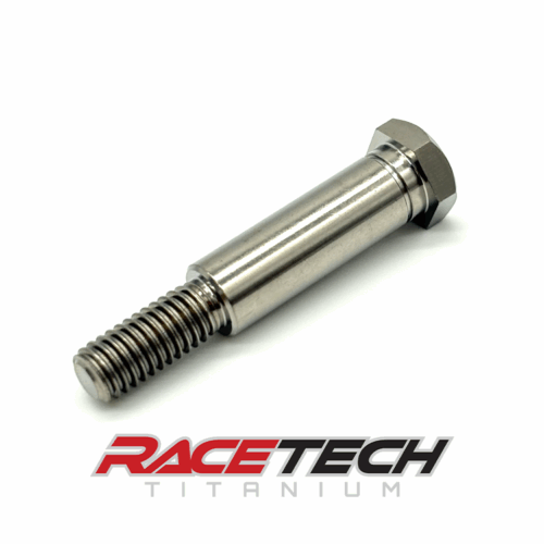 RT61193-0, Titanium M6x1.0x38 Hex Head Flange Bolt (7.9x23.85 Shoulder)