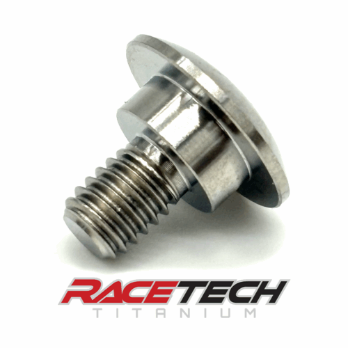 RT61617-0, Titanium M6x1.0x11.25 Button Head Bolt (9.9x3.75 Shoulder)