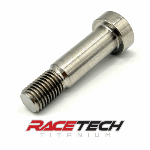 RT62010-0, Titanium M10x1.25x43 Flat Head Bolt (11x26.5 Shoulder)