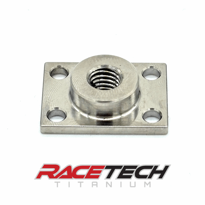 RT62122-N0, Titanium M6x1.0 Square Nut