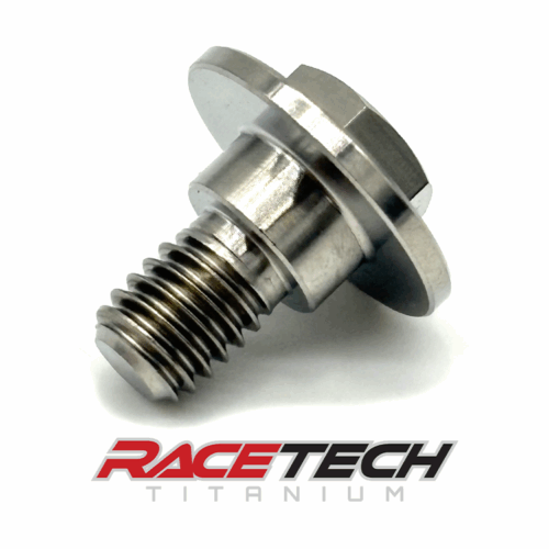 RT62540-1, Titanium M6x1.0x11.5 Hex Head Flange Bolt (8x3.75 Shoulder) Dimpled