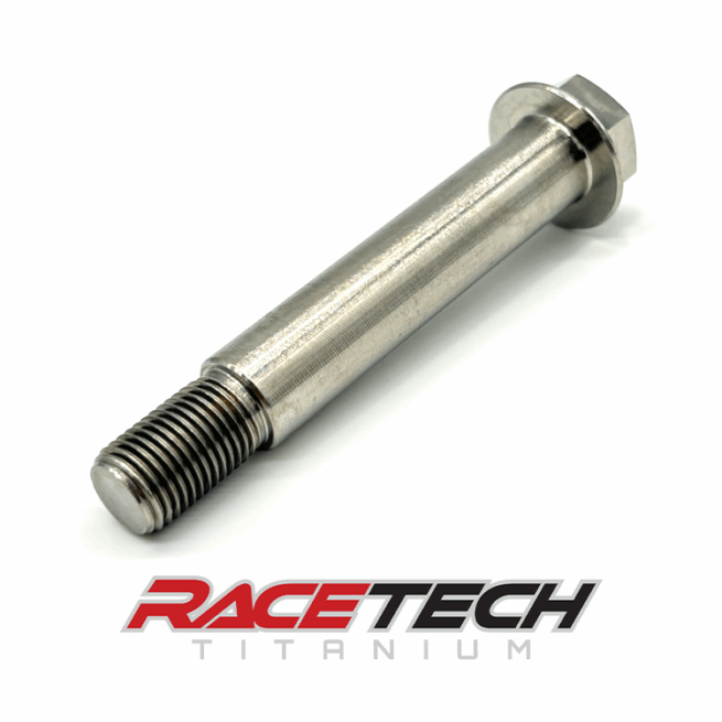 RT62567-0, Titanium M12x1.25x83 Hex Head Flange Bolt (13.9x63.75 Shoulder)