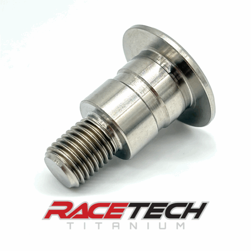 RT62572-0, Titanium M10x1.25x29.7 Flat Head Bolt (15x17.1 Shoulder)