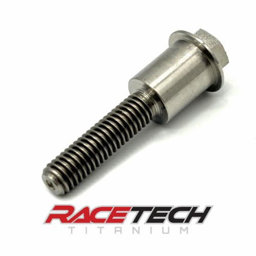 RT62594-0, Titanium M6x1.0x34.5 Hex Head Flange Bolt (10x12 Shoulder)