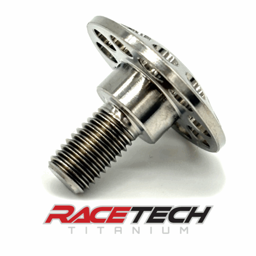 Titanium M7x1.0x17.25 RT62595-1, Dome Head Bolt (10.75x5.25 Shoulder) Drilled