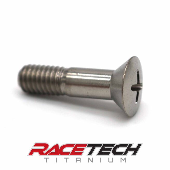 Titanium M6x23 Flat Head Cap Screw