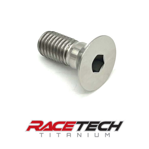 Titanium M10x1.5x25mm Countersink Bolt, FHCS, RT65000-25 (1)