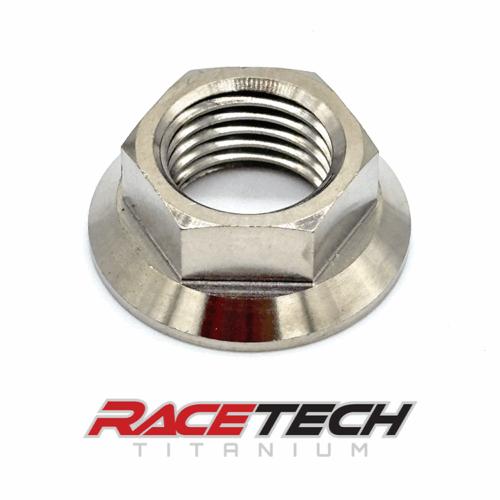RT61068-N6, Titanium M14x1.5 Hex Flange Nut