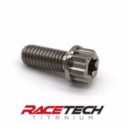 Titanium M6x15 Dual Drive Bolt Small Flange