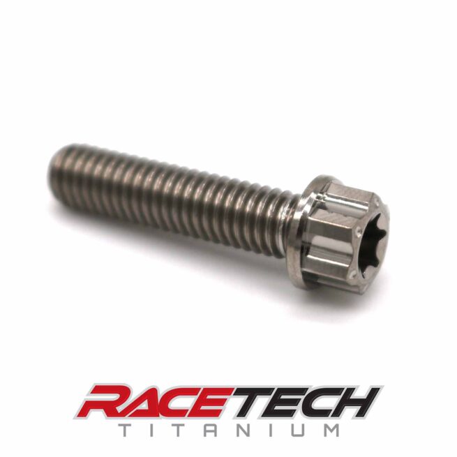 Titanium M6x25 Dual Drive Bolt (Small Flange)