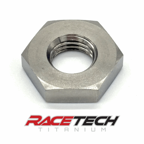 RT62047-N1, Titanium M10x1.0 Hex Jam Nut (LH)