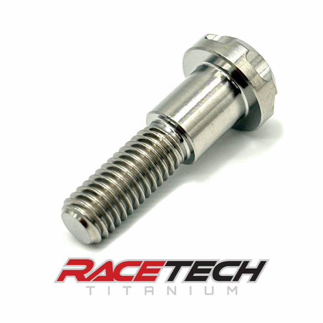 RT64020-0, Titanium M8x1.25x31.25 Button Head Bolt (9.9x11.4 Shoulder) Lightened Talaria Sting MX4