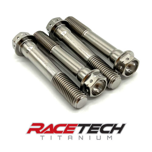 Ducati Titanium Front Brake Caliper Bolts, Panigale, Multistrada, RT71068-015 (4)