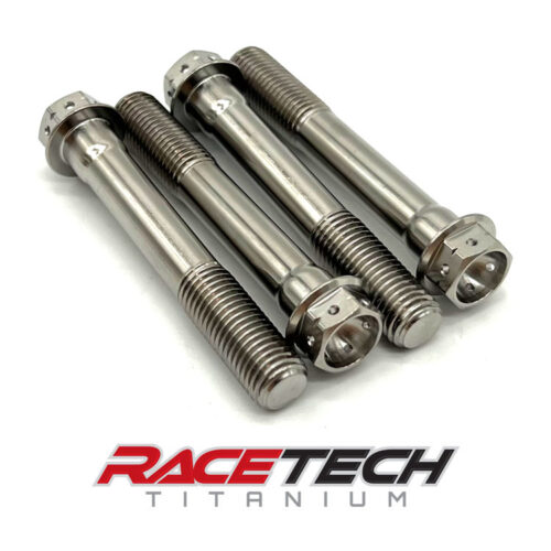 Ducati Titanium Front Brake Caliper Bolts, RT71072-015 (4)