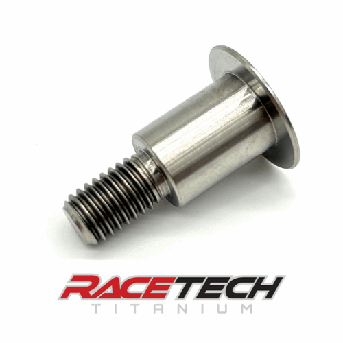 RT60533-1, Titanium M8x1.25x29 Flat Head Bolt (12x16 Shoulder)