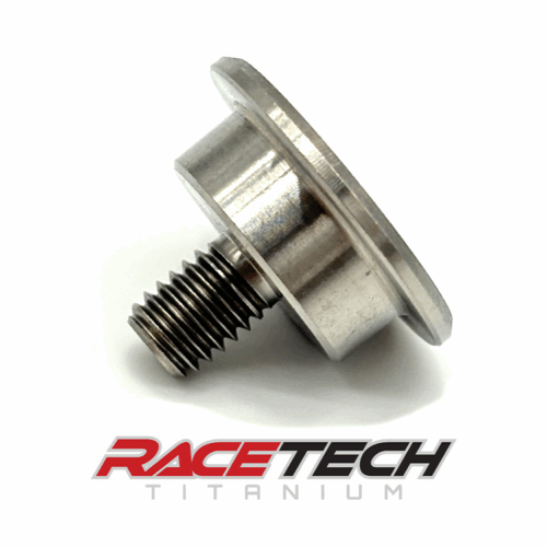 RT61139-1, Titanium M6x1.0x13.5 Flat Head Bolt (16x5.25 Shoulder)