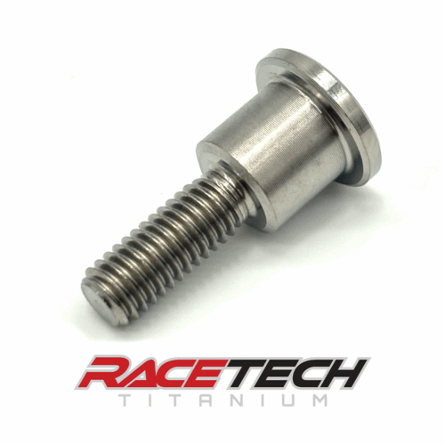 RT61584-0, Titanium M6x1.0x24.5 Flat Head Bolt (10x9 Shoulder)