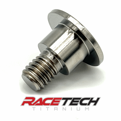 RT63040-0, Titanium M6x1.0x12 Flat Head Bolt (8.95x5 Shoulder)